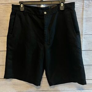 Greg Norman Play Dry Shorts - Black -‎ 10" Inseam,  Size 34
